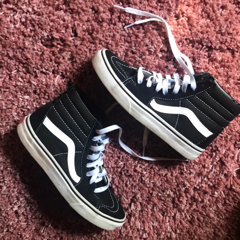 Vans lace-up high top sneakers